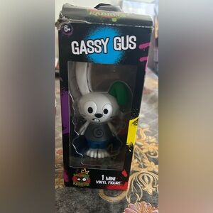 NEW 3.5" Bad Habbit Rabbitz Mini Vinyl Figure, GASSY GUS Bad Bunny Rabbit